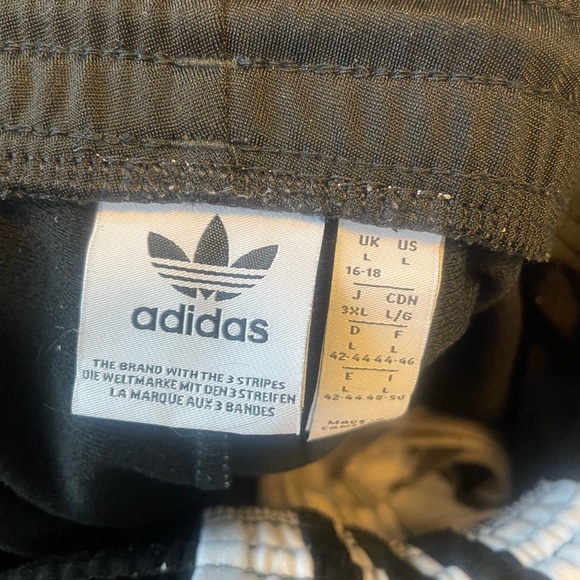 Adidas Originals | Adibreak Women's Black and White Striped Track Pants - NWOT - Picture 7 of 8